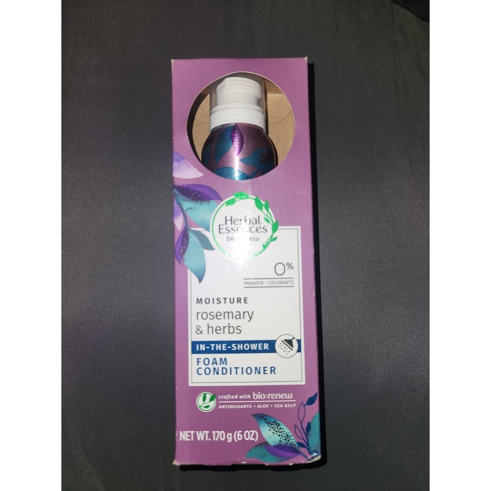 Herbal Essences Bio:Renew Moisture Rosemary & Herbs Foam Conditioner - 6oz~NEW